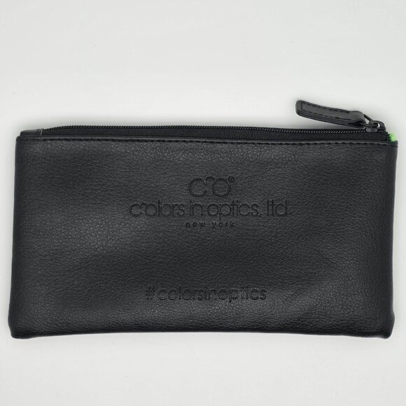 Colors in Optics Sanford Hutton Thompson Cobalt Blue Eyeglasses Frame w/ Case - Picture 3 of 15